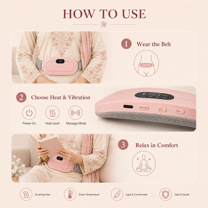 Period Cramp Relief Belt