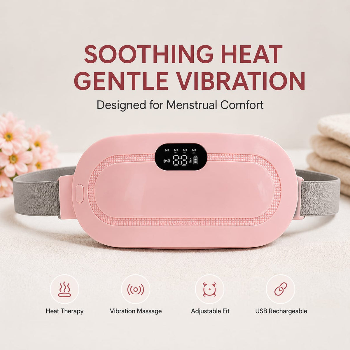 Period Cramp Relief Belt