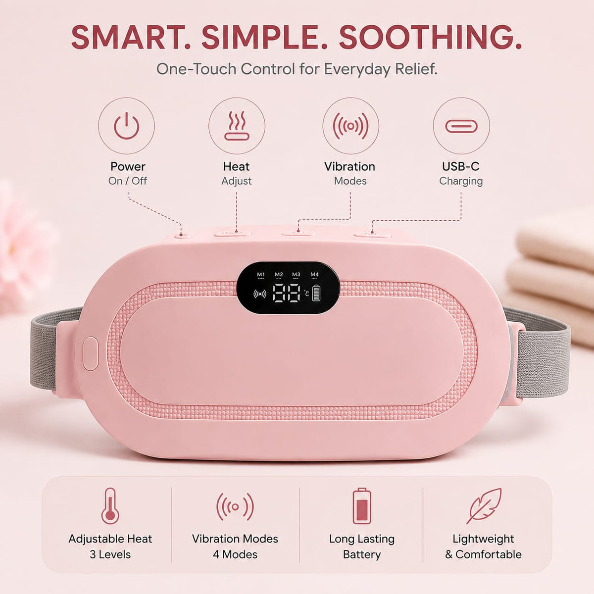 Period Cramp Relief Belt